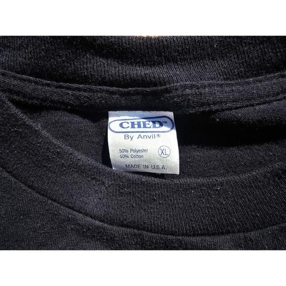 Vintage TESLA Tour Band Graphic Shirt 1988 CHED Anvil Single Stitch USA - Picture 4 of 9